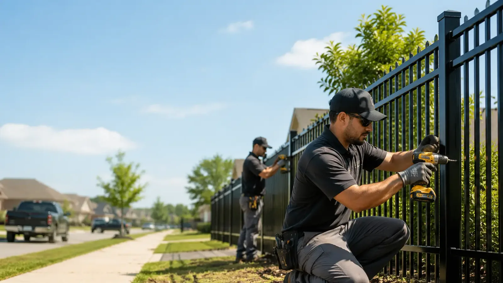 Metal Fence Installation in Warren, RI